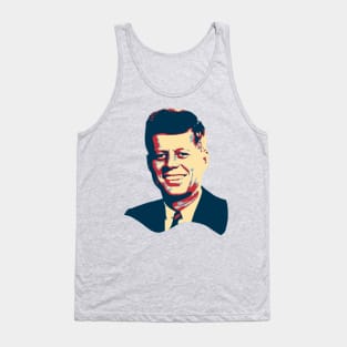 John F Kennedy Pop Art Tank Top